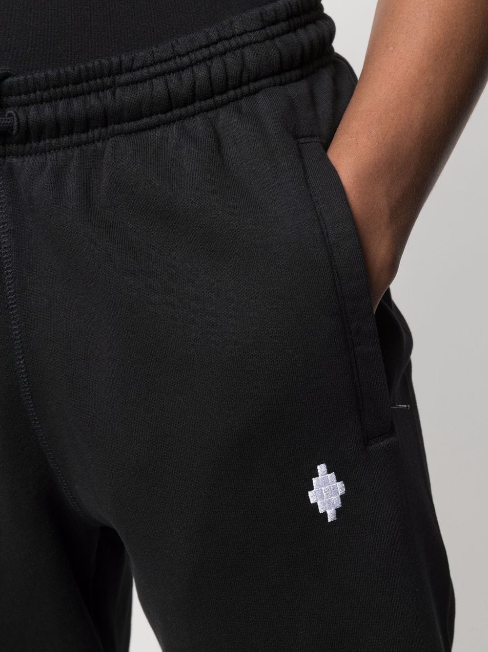 logo-embroidered track pants - 5