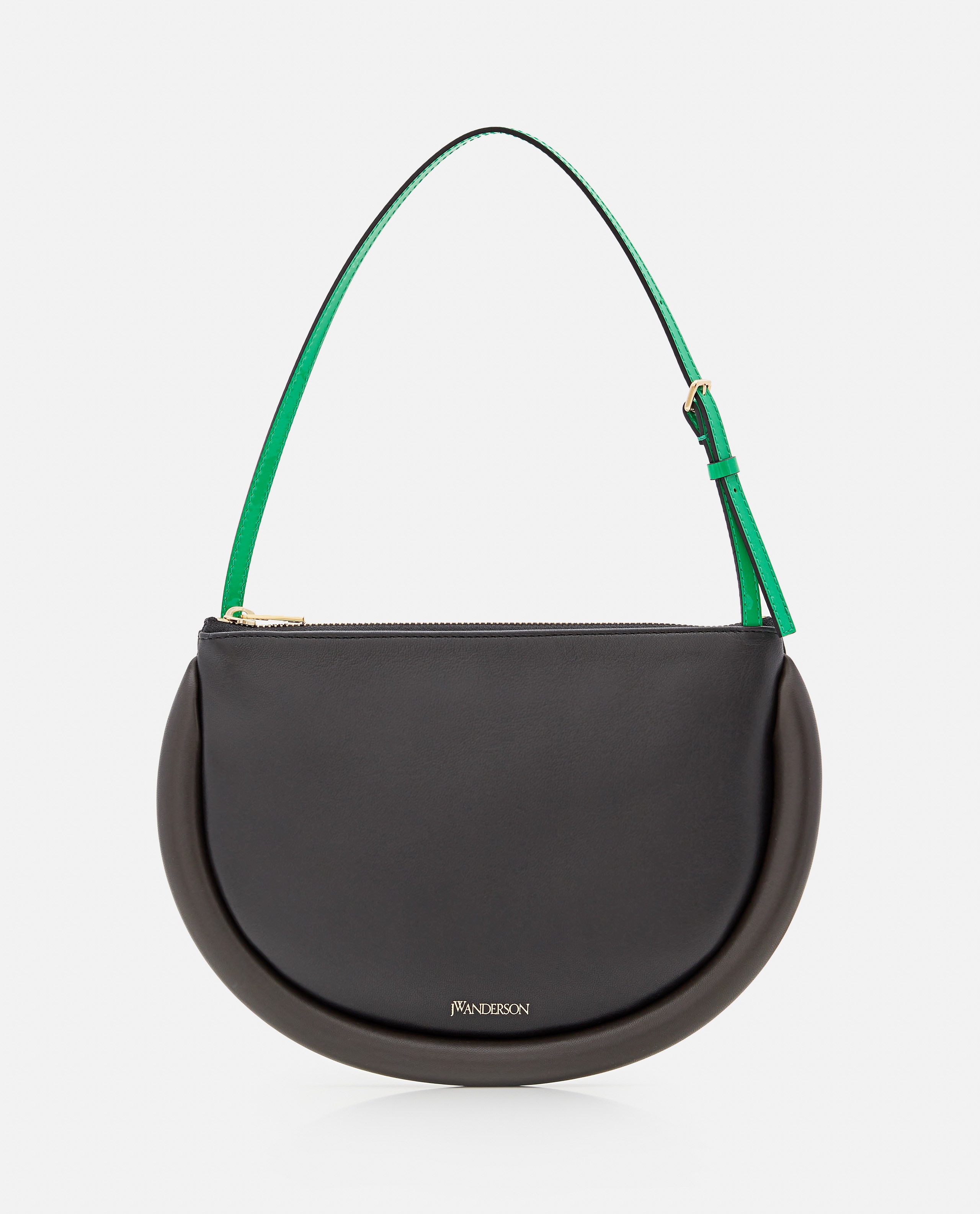 THE BUMPER MOON LEATHER SHOULDER BAG - 1