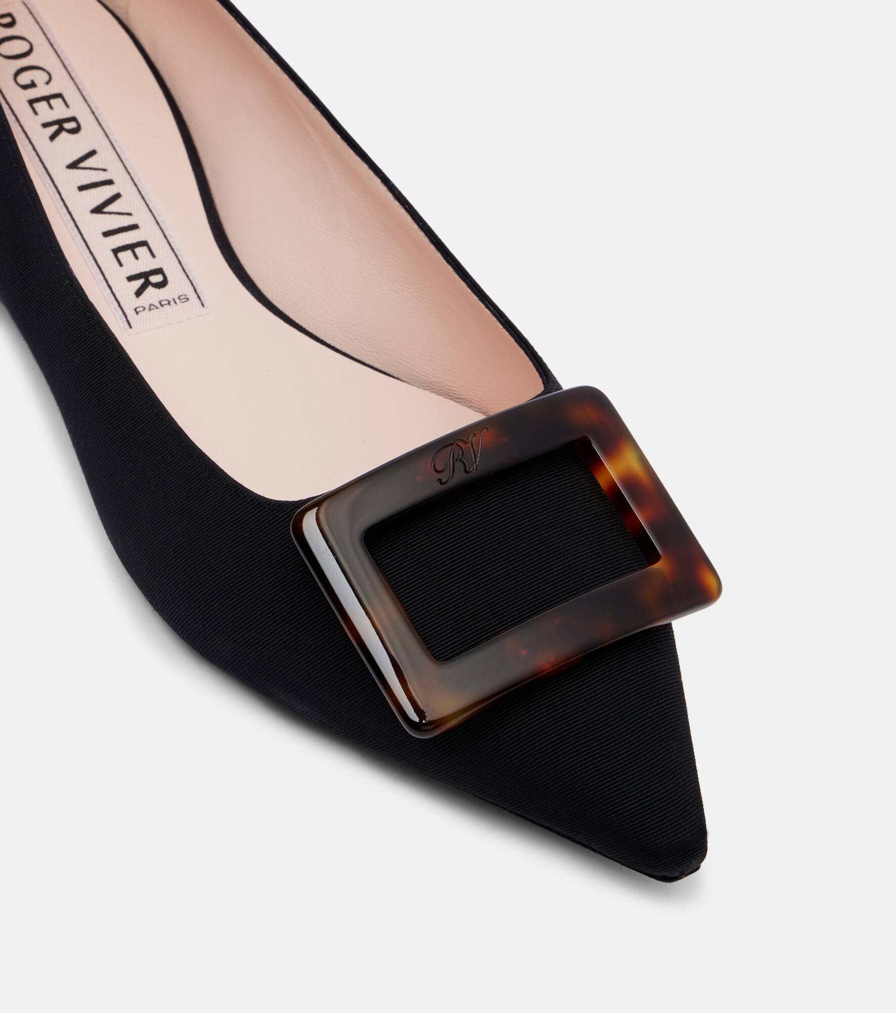 Gommettine grosgrain ballet flats - 5