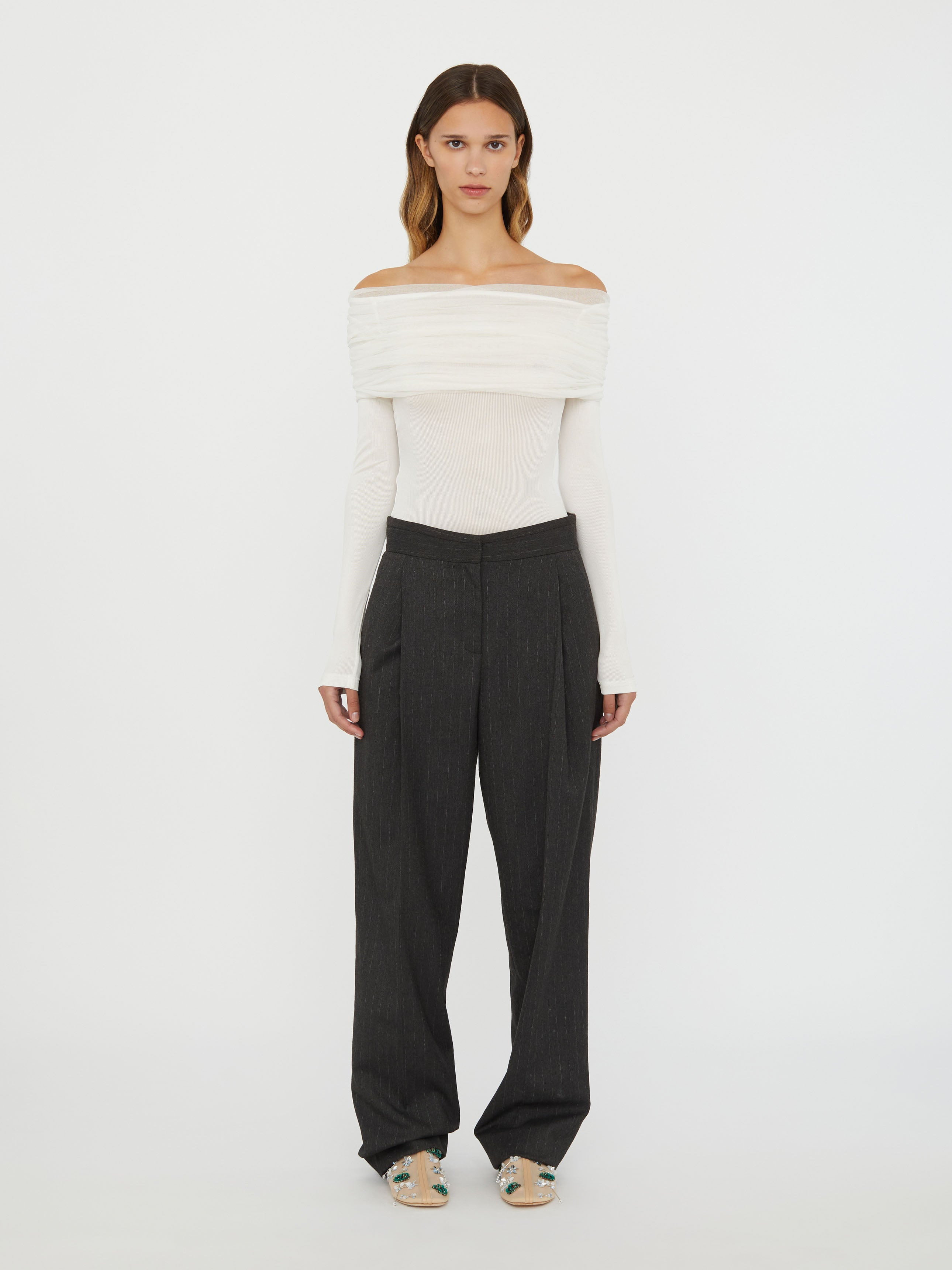 Sonora Veiled Long Sleeve Top - 2