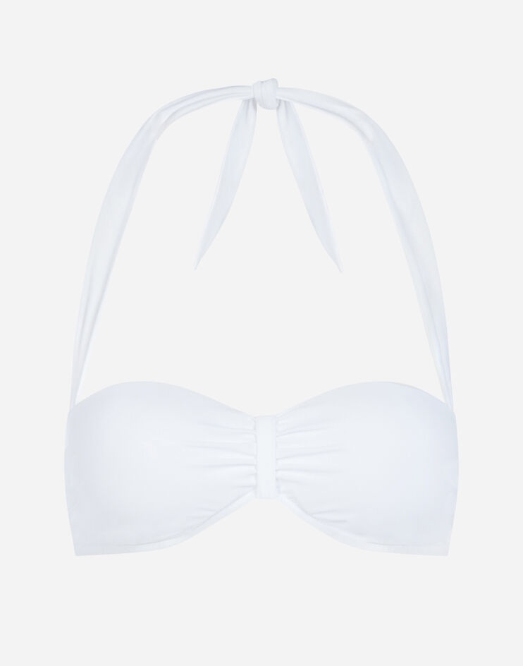 Padded bandeau bikini top - 1