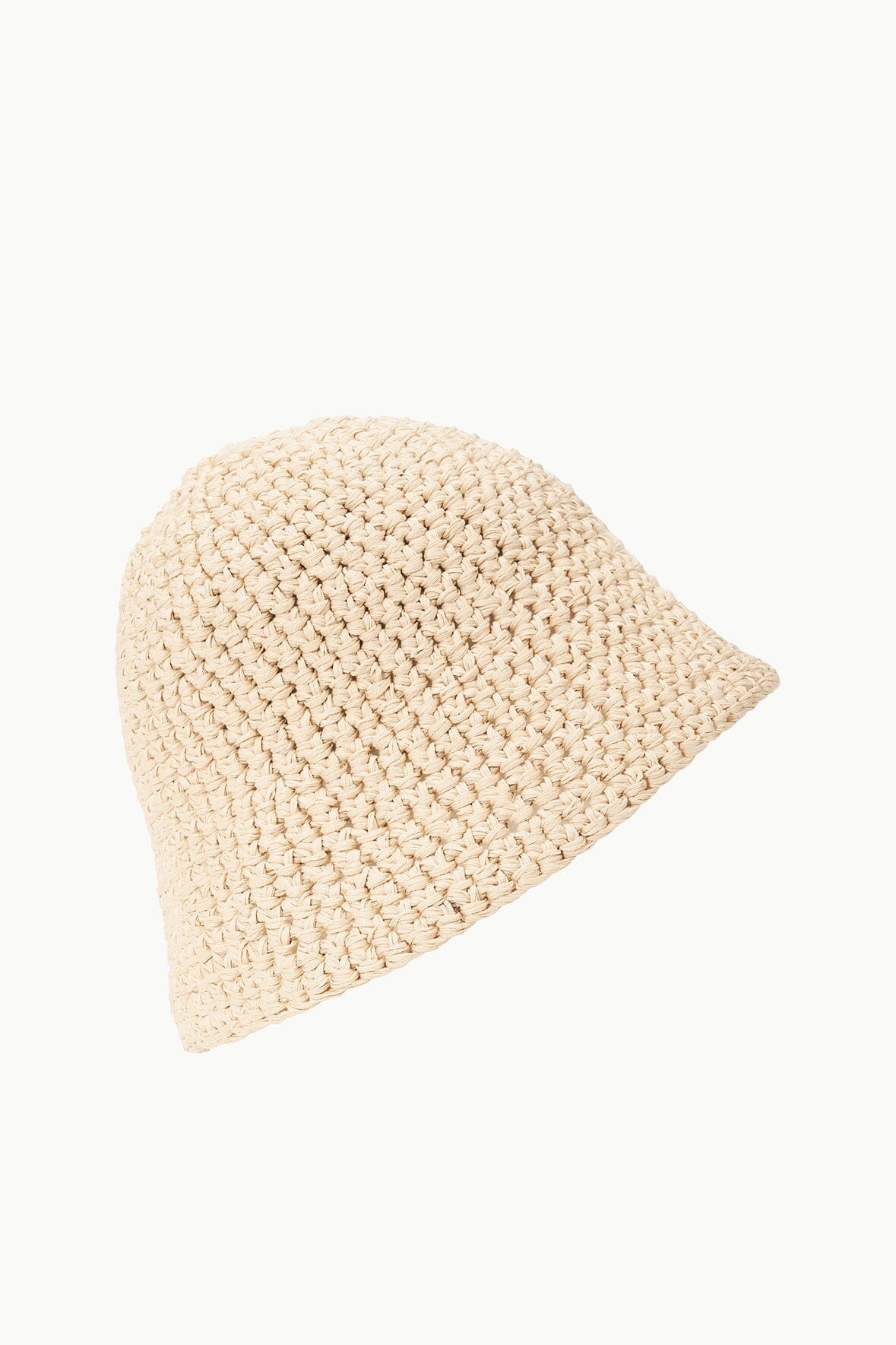 STAUD CROCHET HAT NATURAL - 3