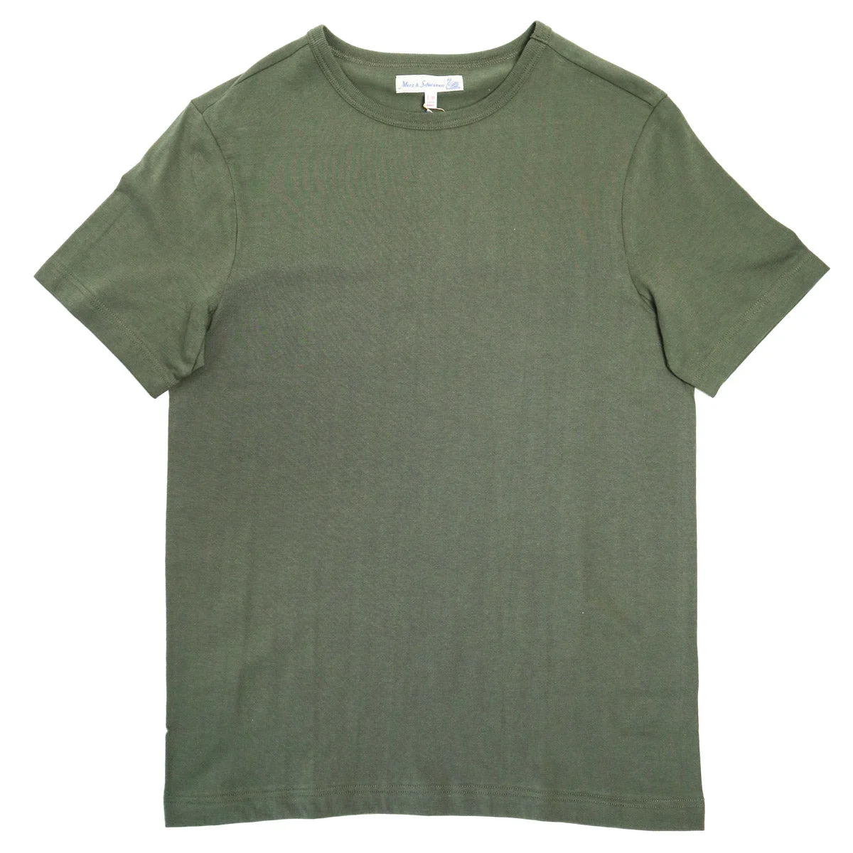 The Originals 1950s Men’s Loopwheeled T-Shirt Classic Fit Army - 1