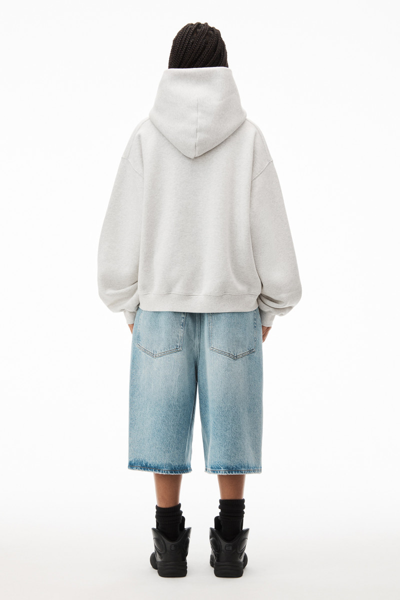 mahjong hoodie in condensed fleece 4