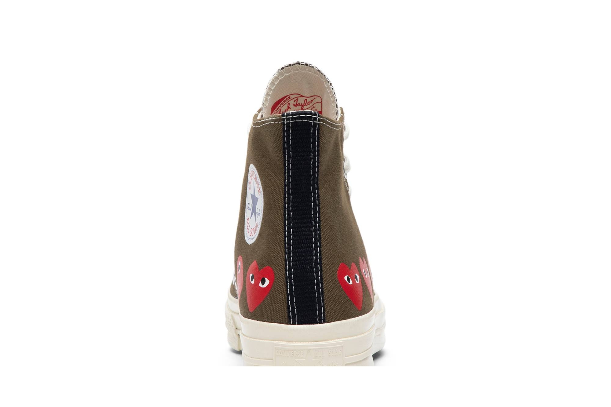 Comme des Garçons Play x Chuck 70 Hi Top 'Multi Heart' - 7