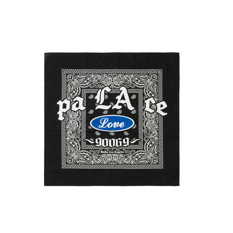 PALACE BANDANA BLACK 1