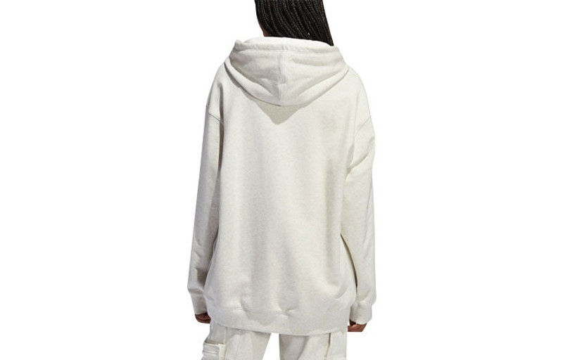 adidas adidas x Ivy Park Reflective Logo Print Pullover Unisex Beige H21209 outlook