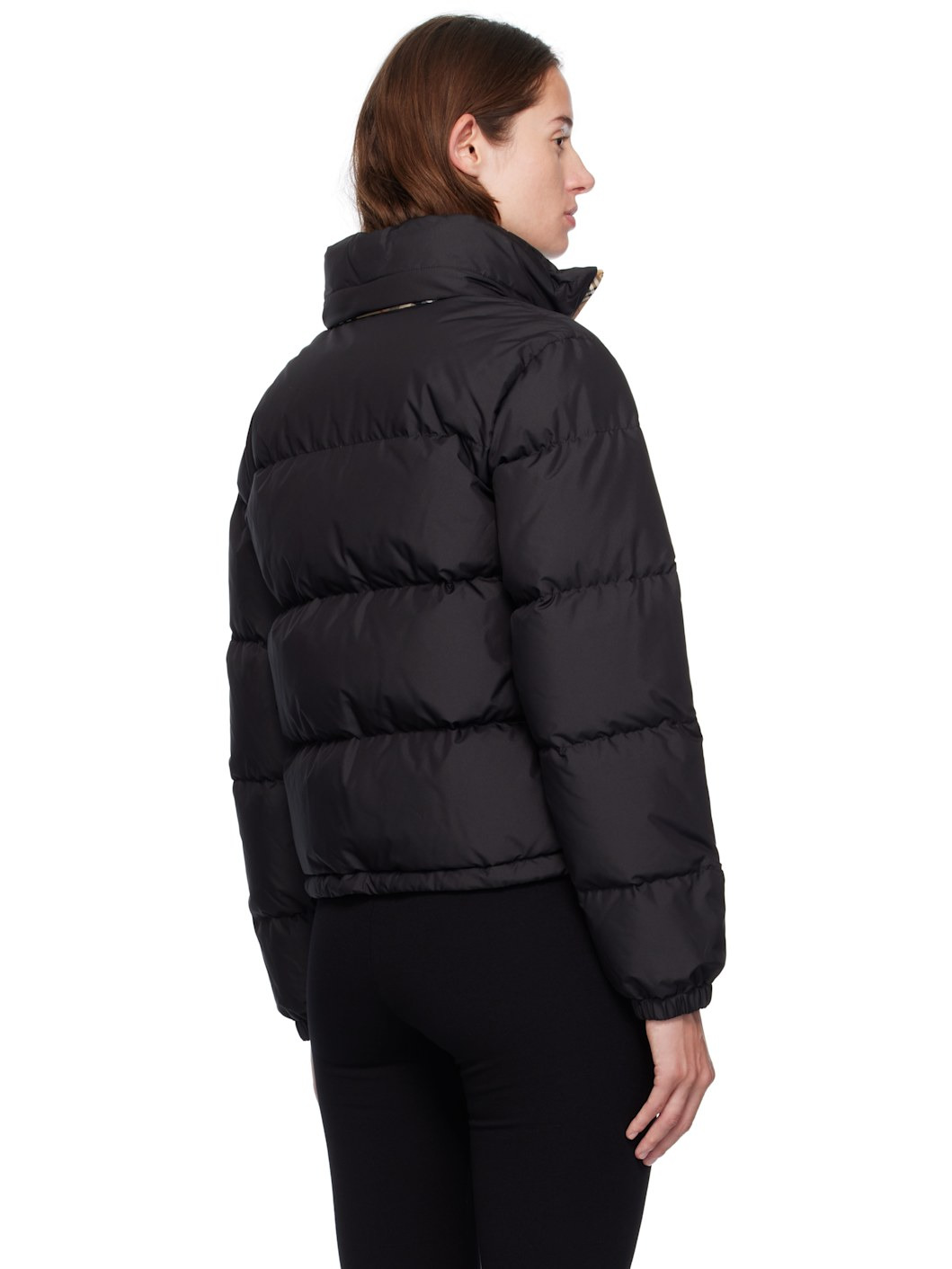 Black Ambleside Down Puffer Jacket - 3