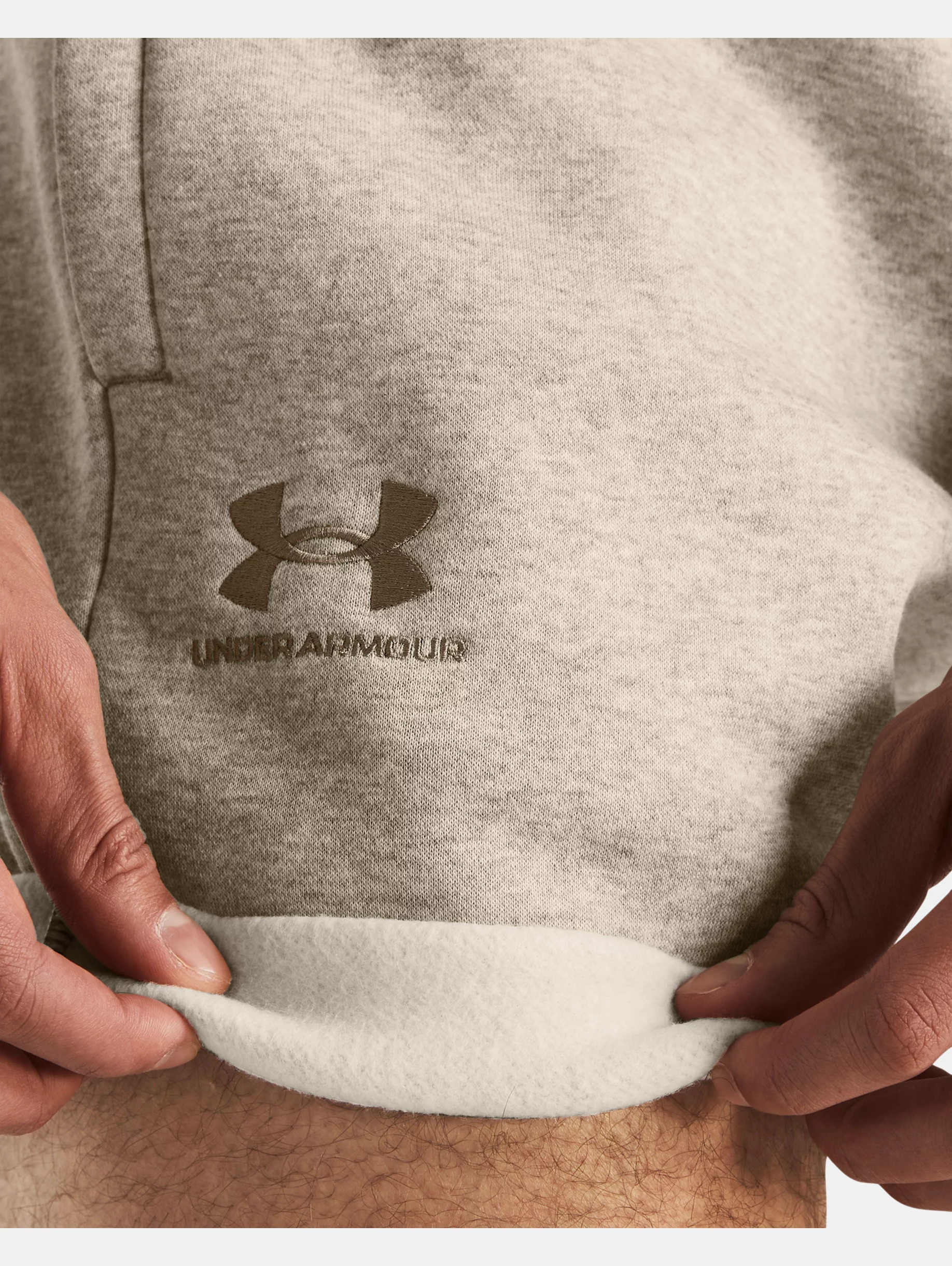 Men's UA Icon Fleece Shorts - 6
