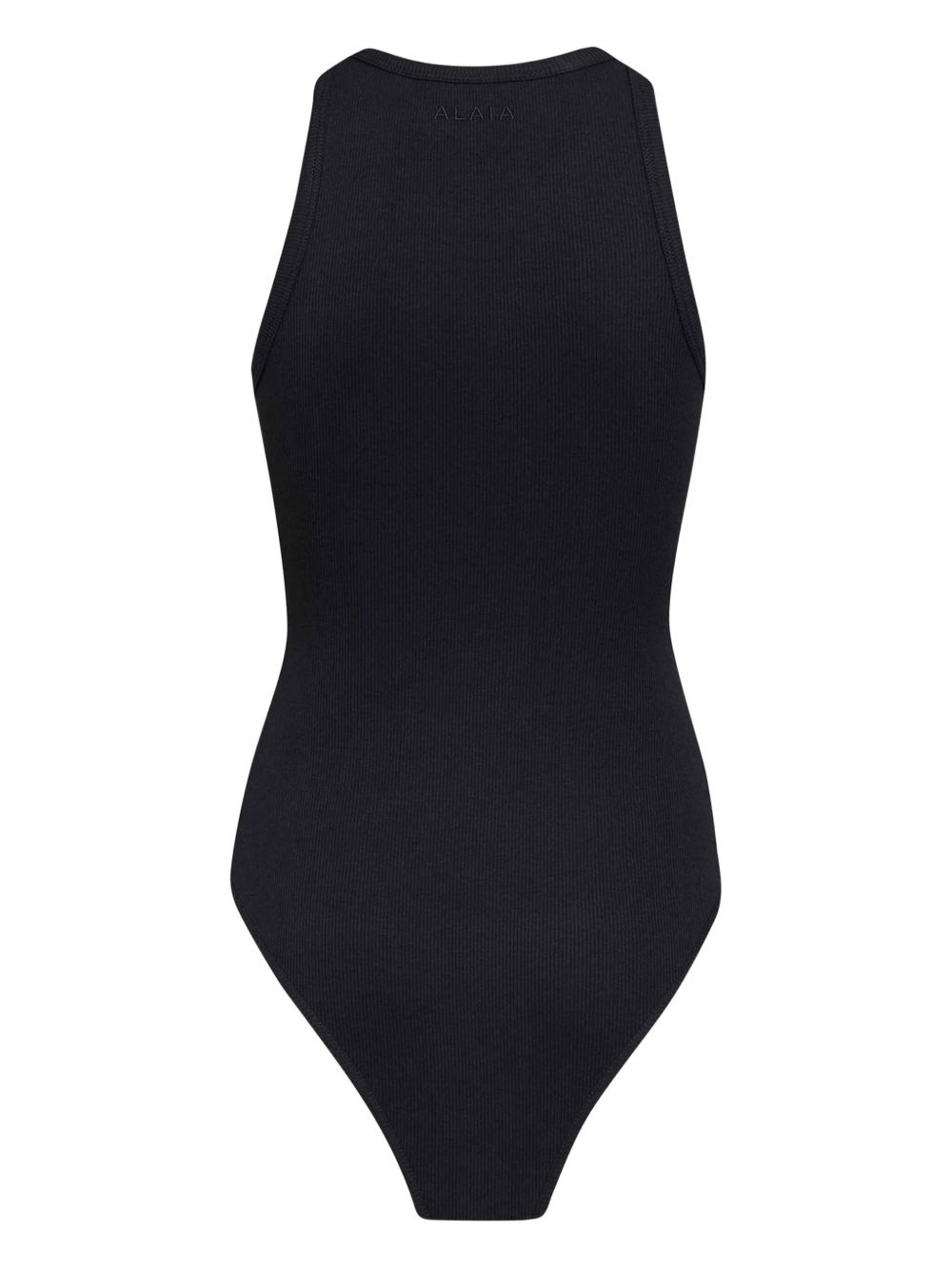 ribbed sleeveless bodysuit - 2