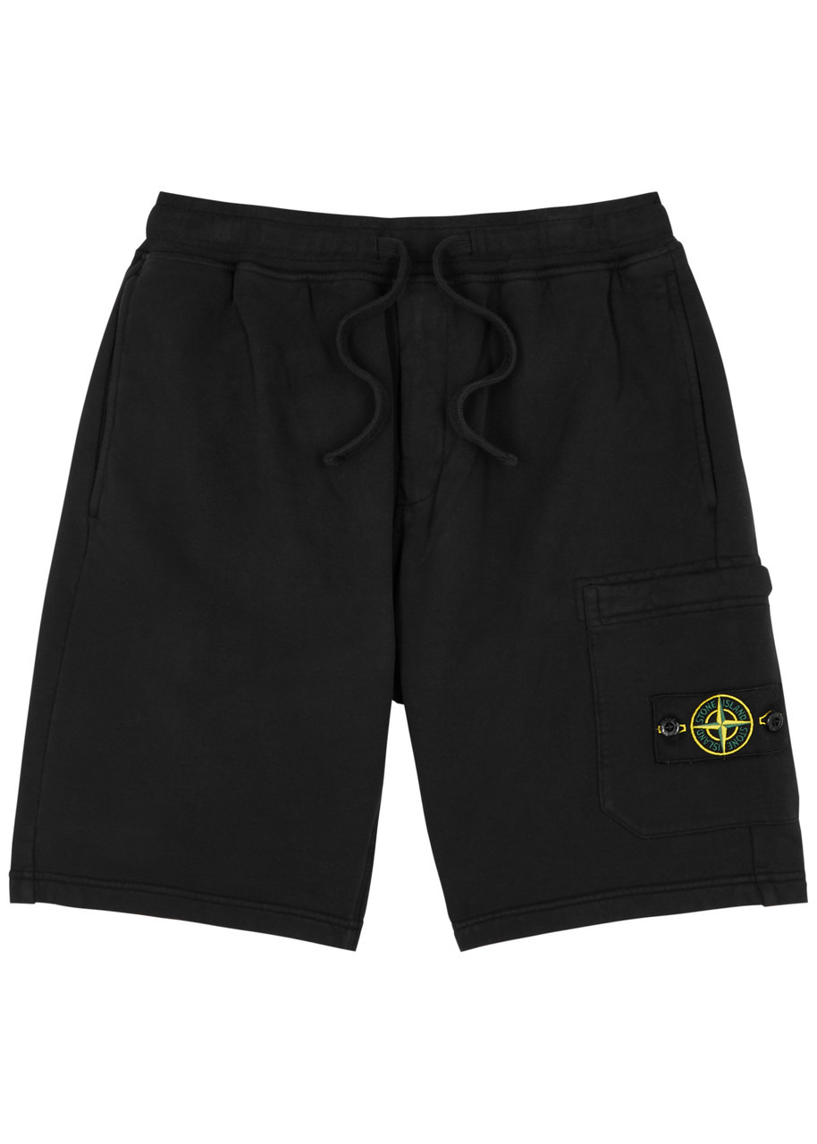 Logo cotton shorts - 1