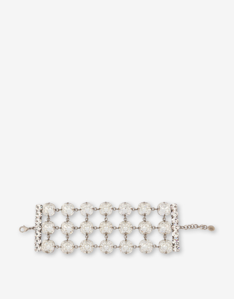 Moschino BRACELET WITH JEWEL STONES outlook