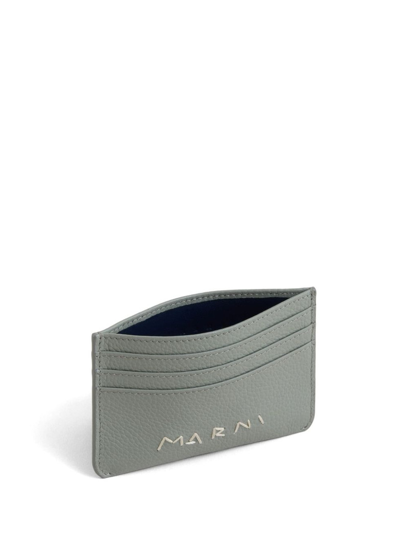 Marni leather card holder outlook
