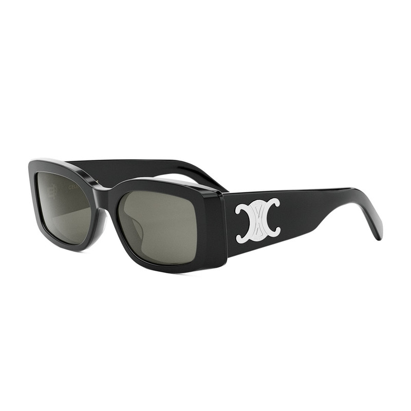 Celine Maxi Triomphe Grey Square Ladies Sunglasses CL40282U 01A 53 - 1