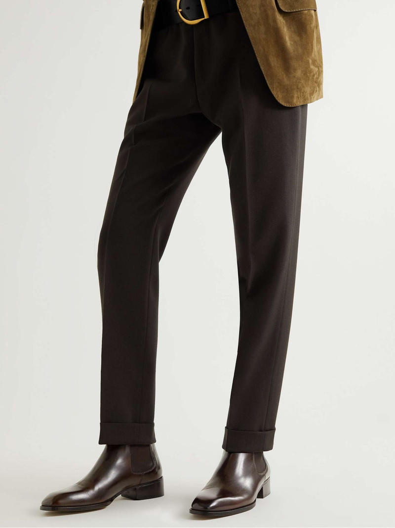 TOM FORD Leather Chelsea Boots outlook