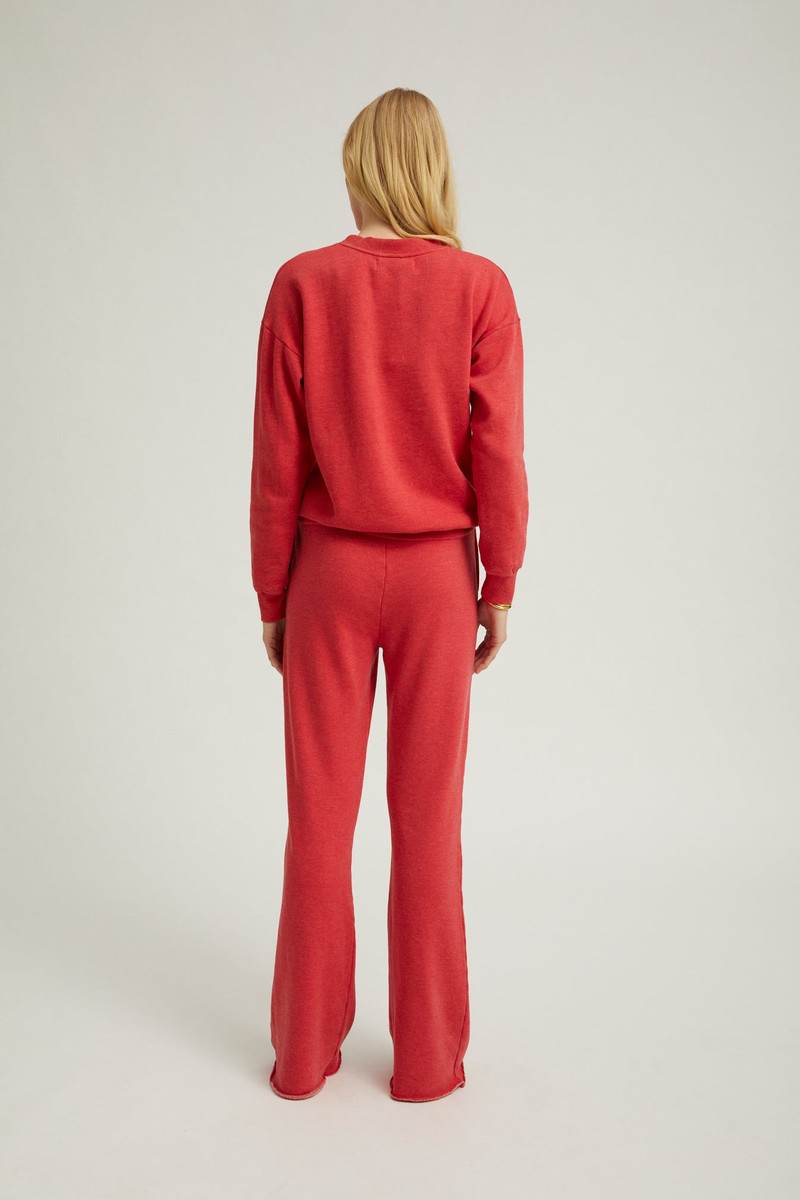 RED HEART STRAIGHT LEG SWEATPANTS 5