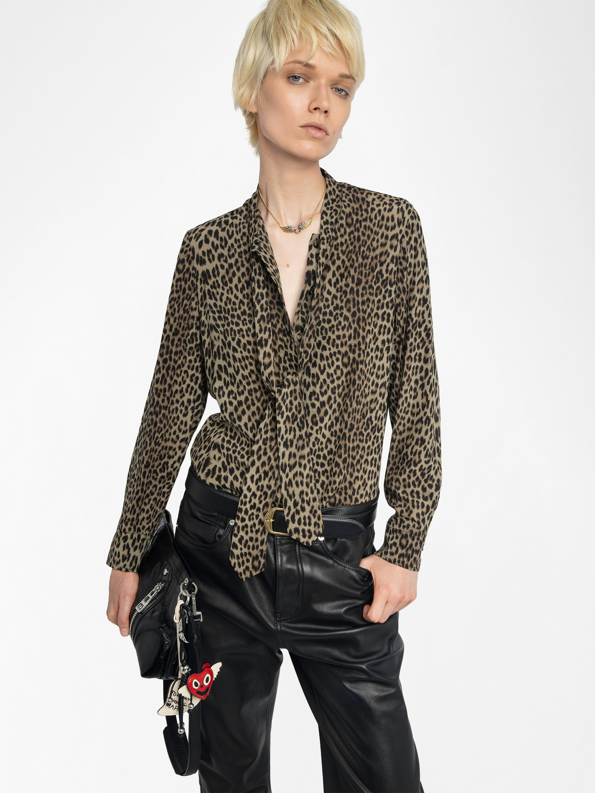 Tulba Satin Shirt - 3