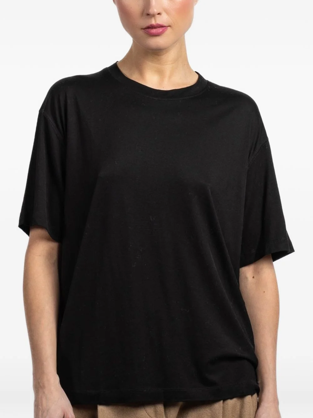 crew-neck short-sleeved T-shirt - 1