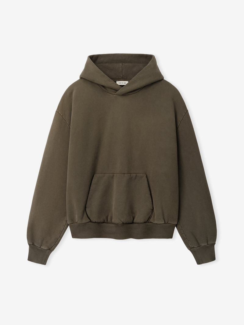 Sunfaded Classic Half Raglan Hoodie W/ Pocket - 1