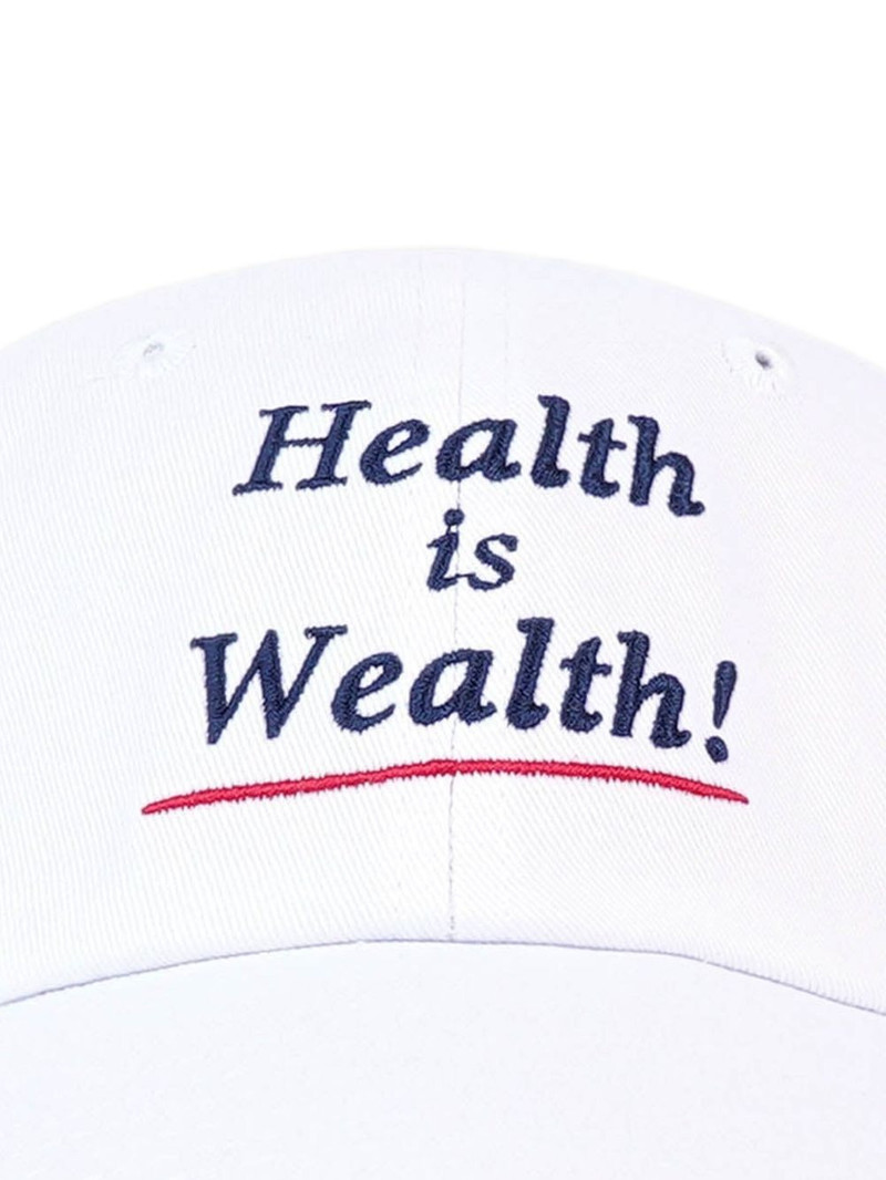 Sporty & Rich embroidered baseball cap hat outlook