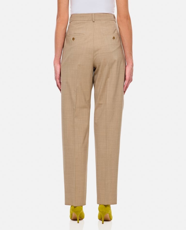 パンツ MAX MARA FINALE HIGH WAIST TROUSERS WITH SARTORIAL PINCES Max Mara Finale High Waist Trousers With Sartorial Pinces
