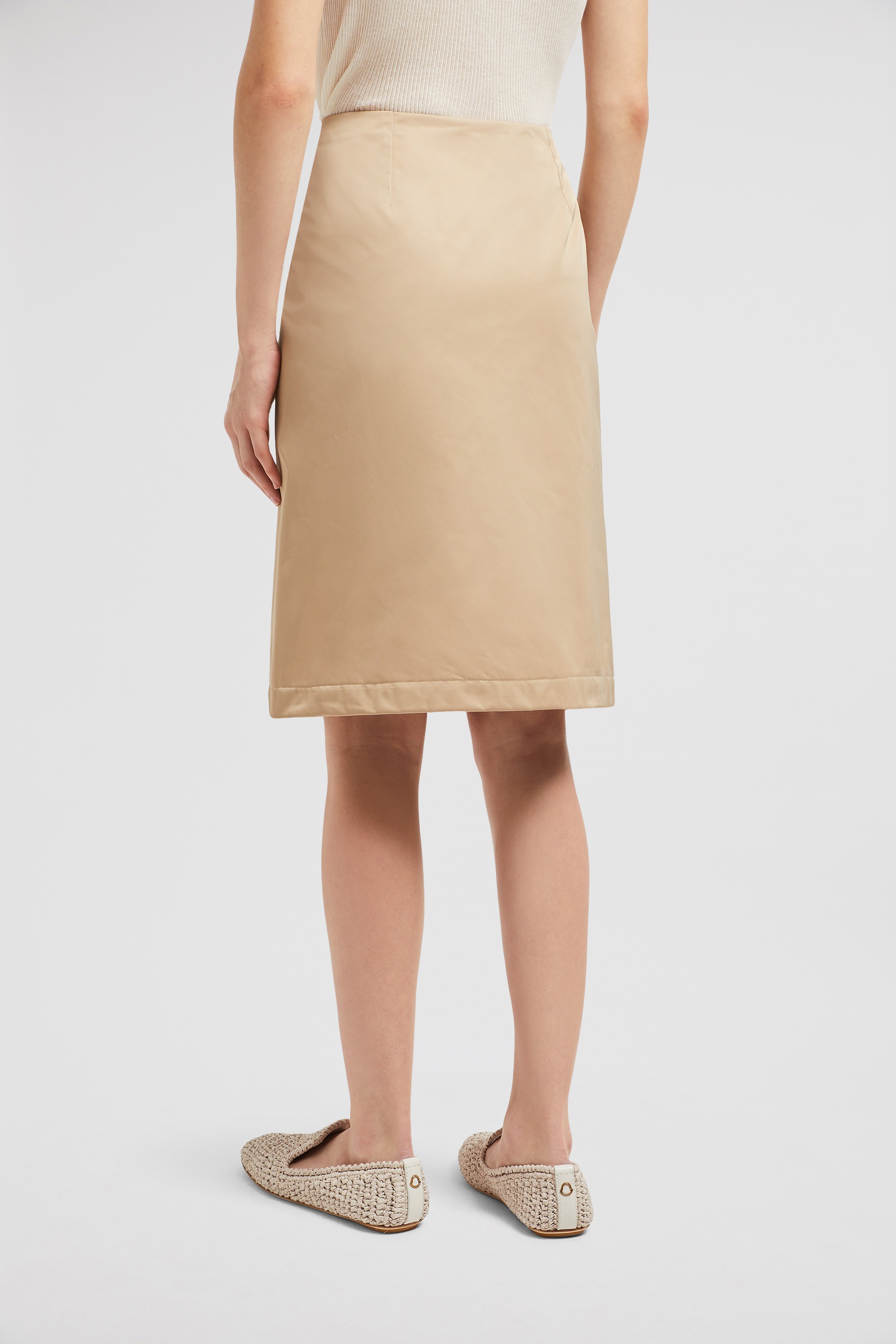 Zipped Midi Skirt - 5