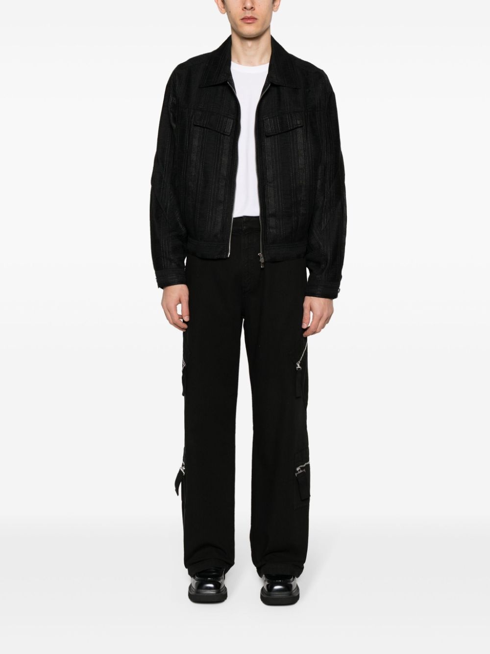Le Cargo Marrone straight-leg trousers - 2