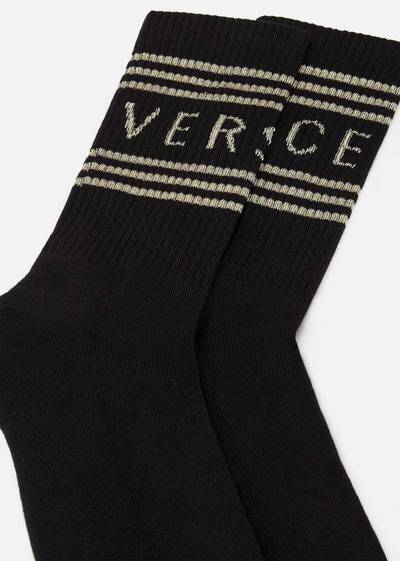 VERSACE Vintage logo socks outlook