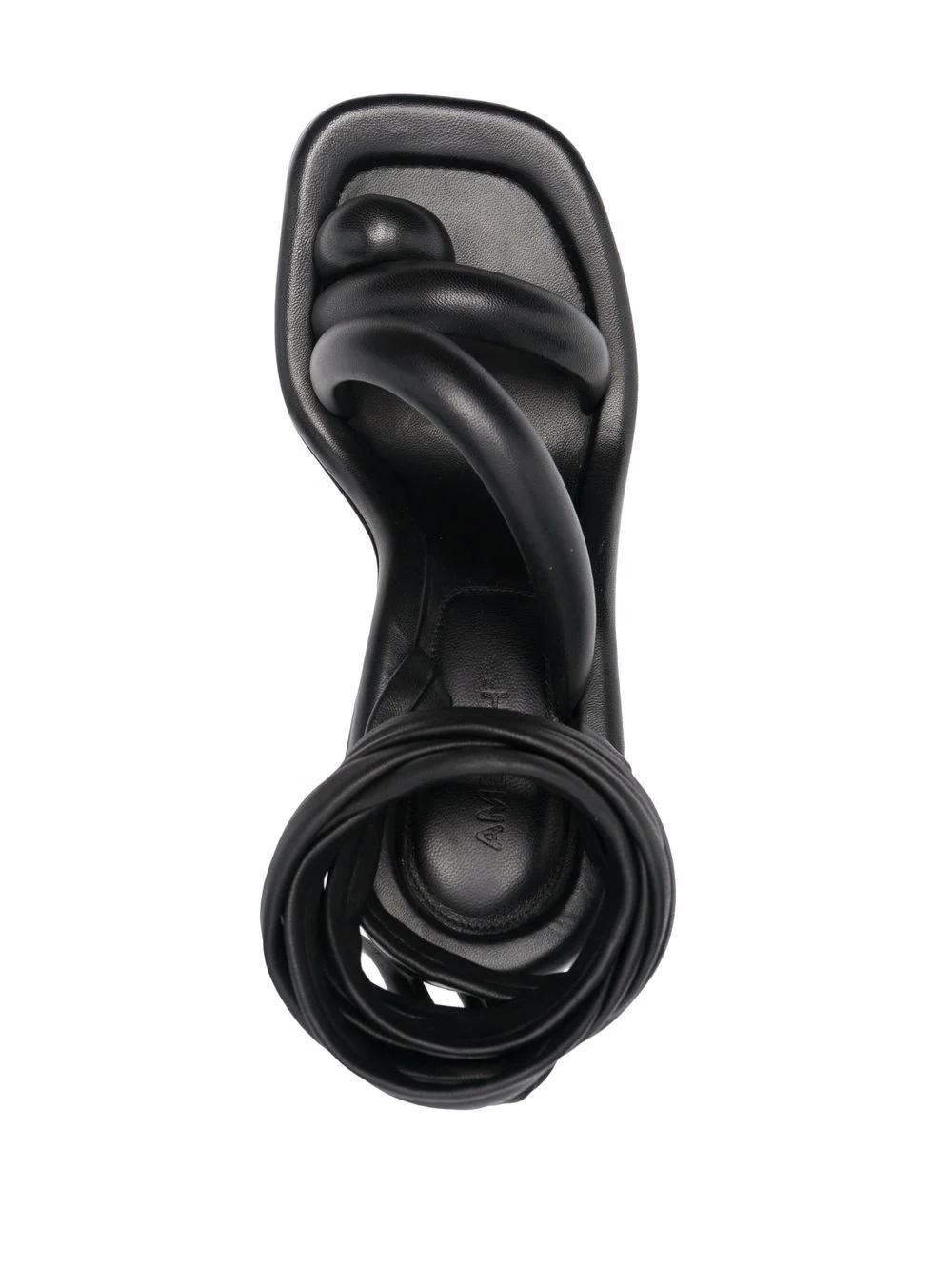 tube-strap 105mm sandals - 4