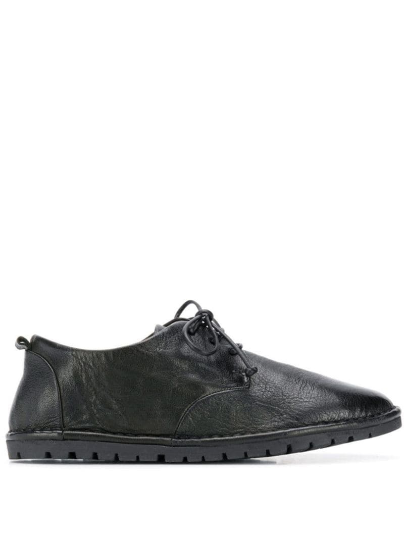 smooth lace-up shoes - 2