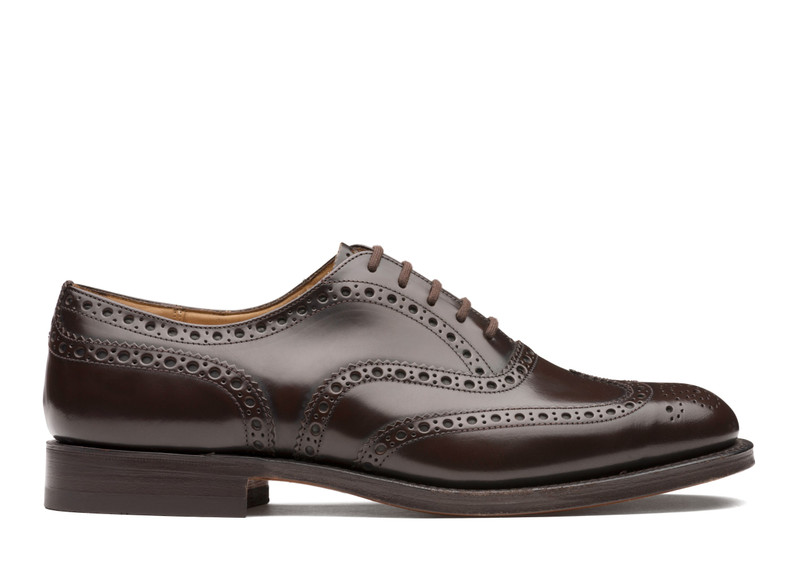 Burwood Polished Binder Oxford Brogue Light ebony - 1