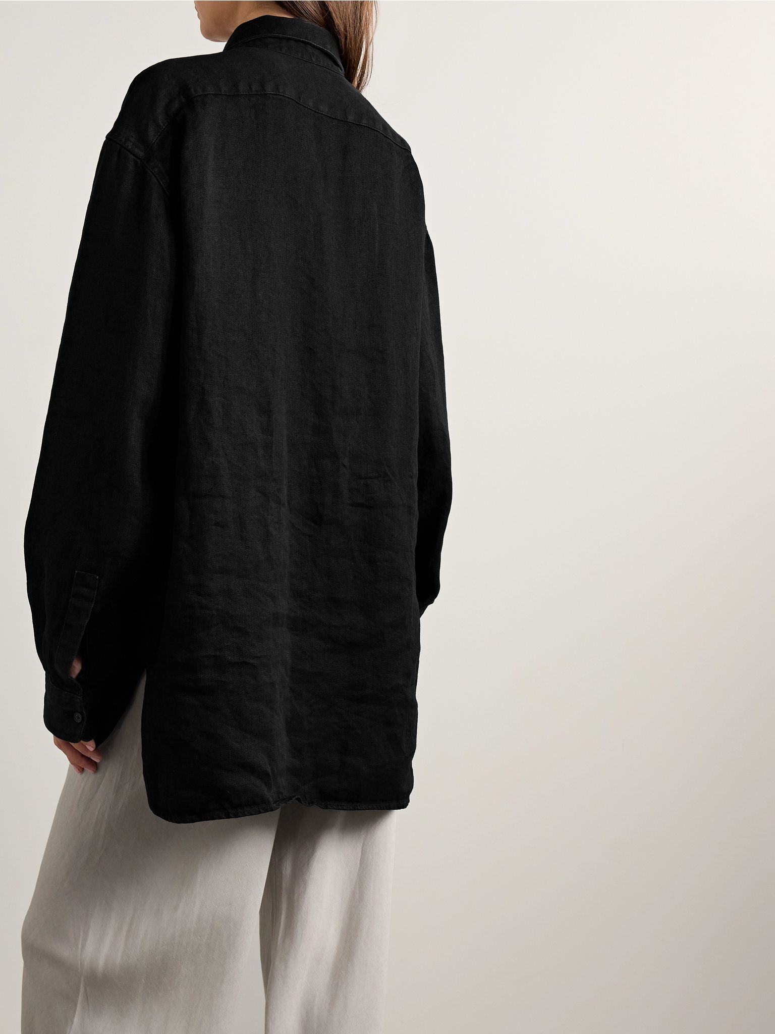 Nesson linen shirt Black - 4