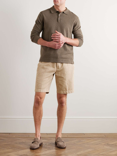Loro Piana Straight-Leg Cotton-Blend Bermuda Shorts outlook