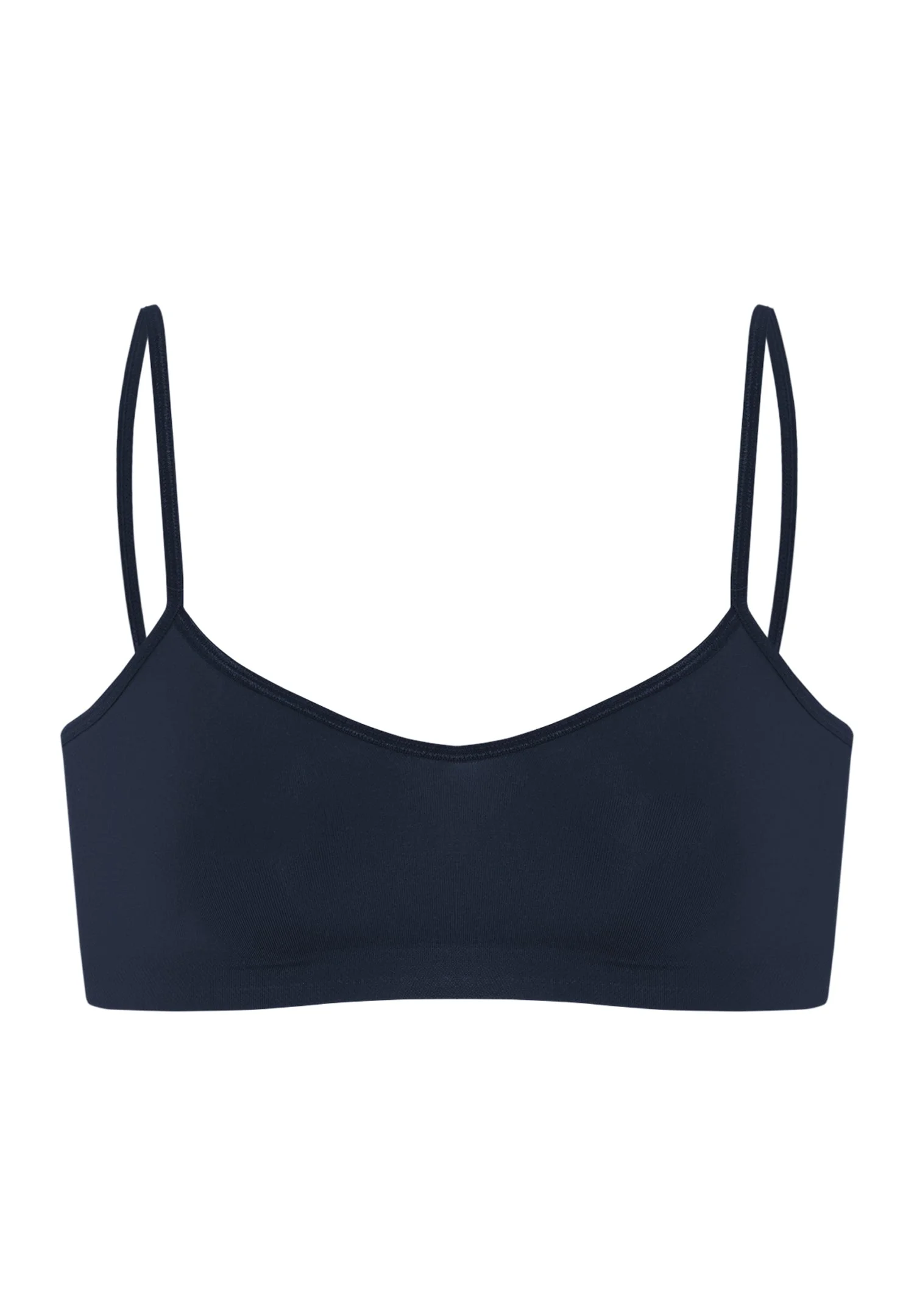 Touch Feeling Spaghetti Crop Top - 1