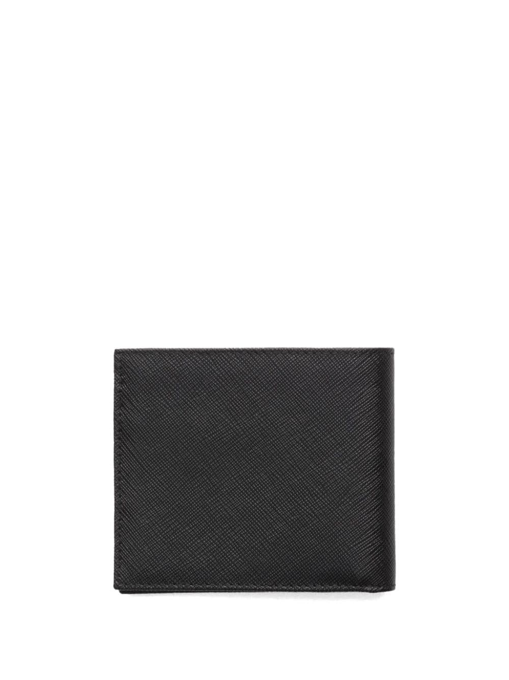 triangle-logo bi-fold leather wallet - 2