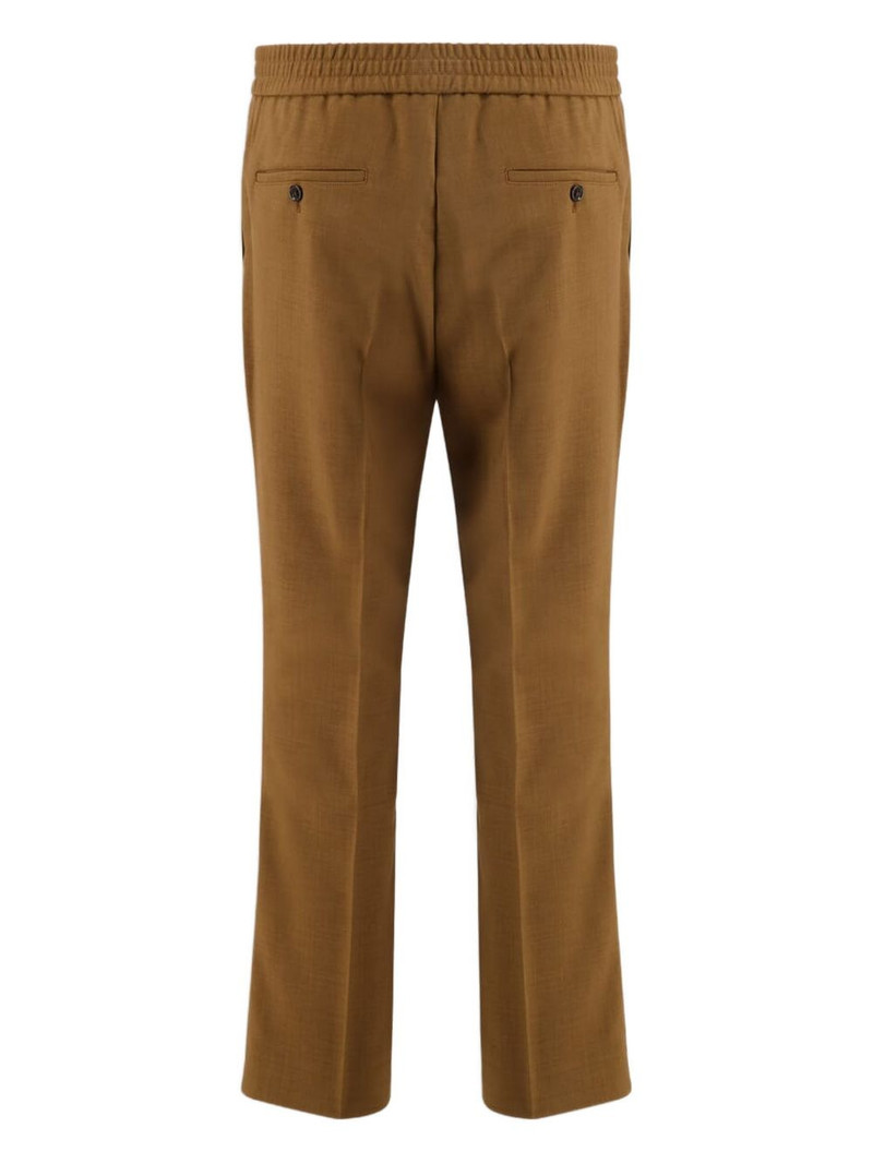 AMI Paris elasticated-waist wool trousers outlook