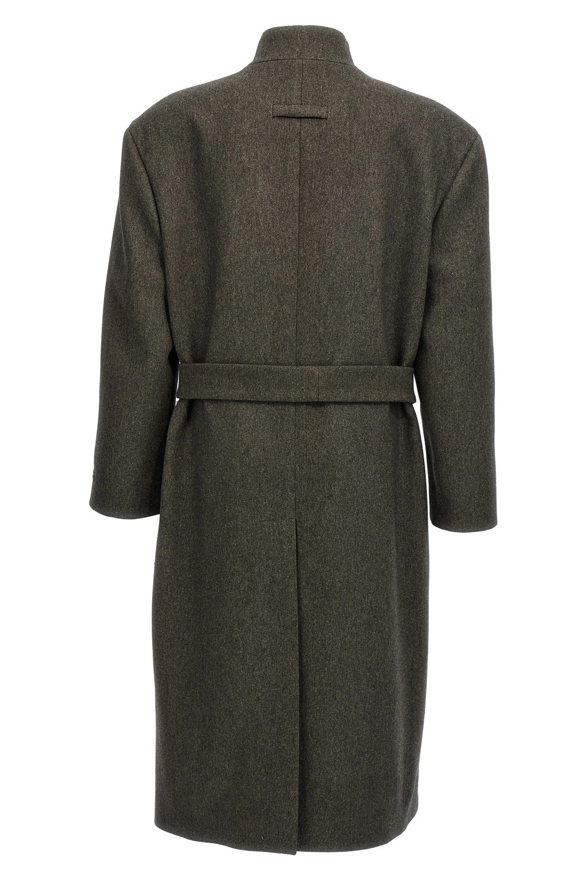 'Lapelless' coat - 2
