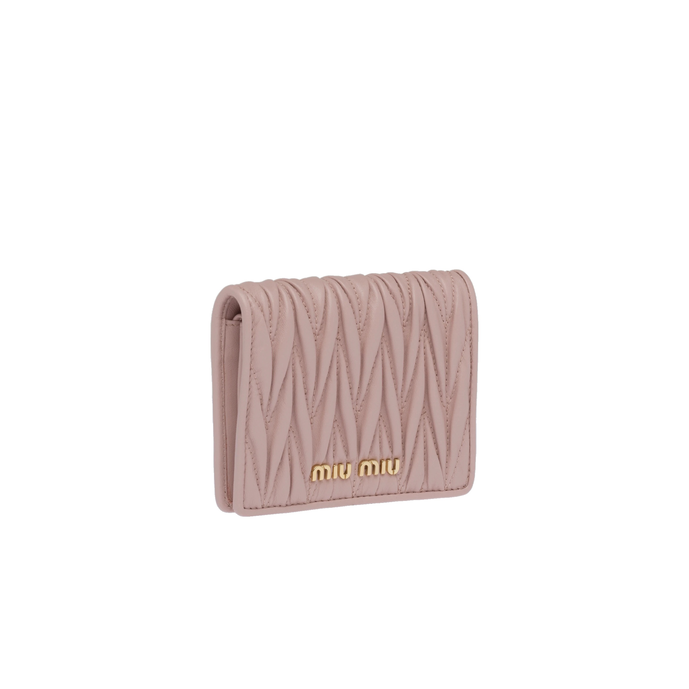 Small matelassé nappa leather wallet - 3