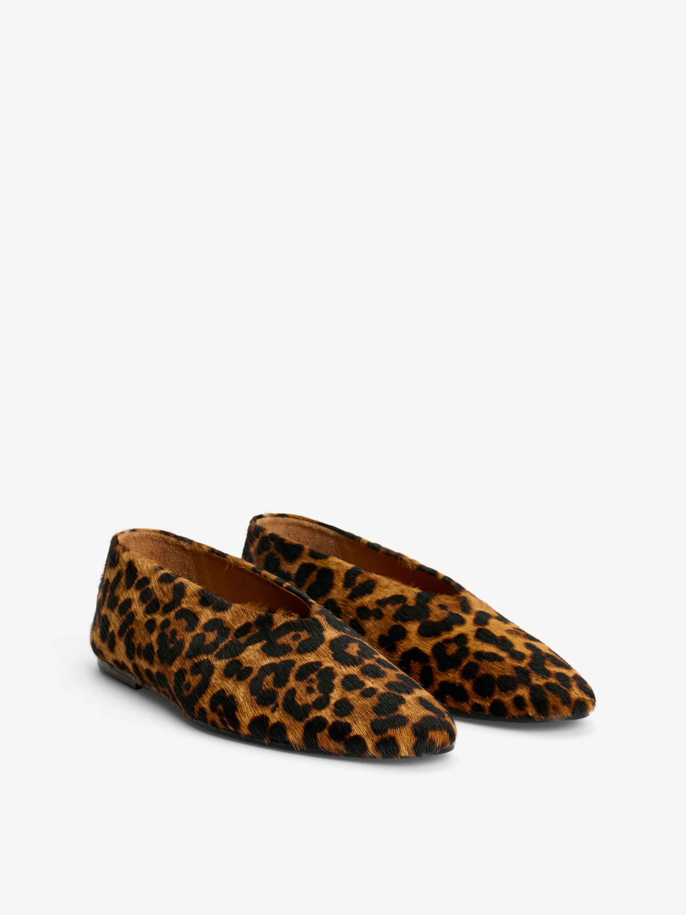 Merina Leo leather flats - 2