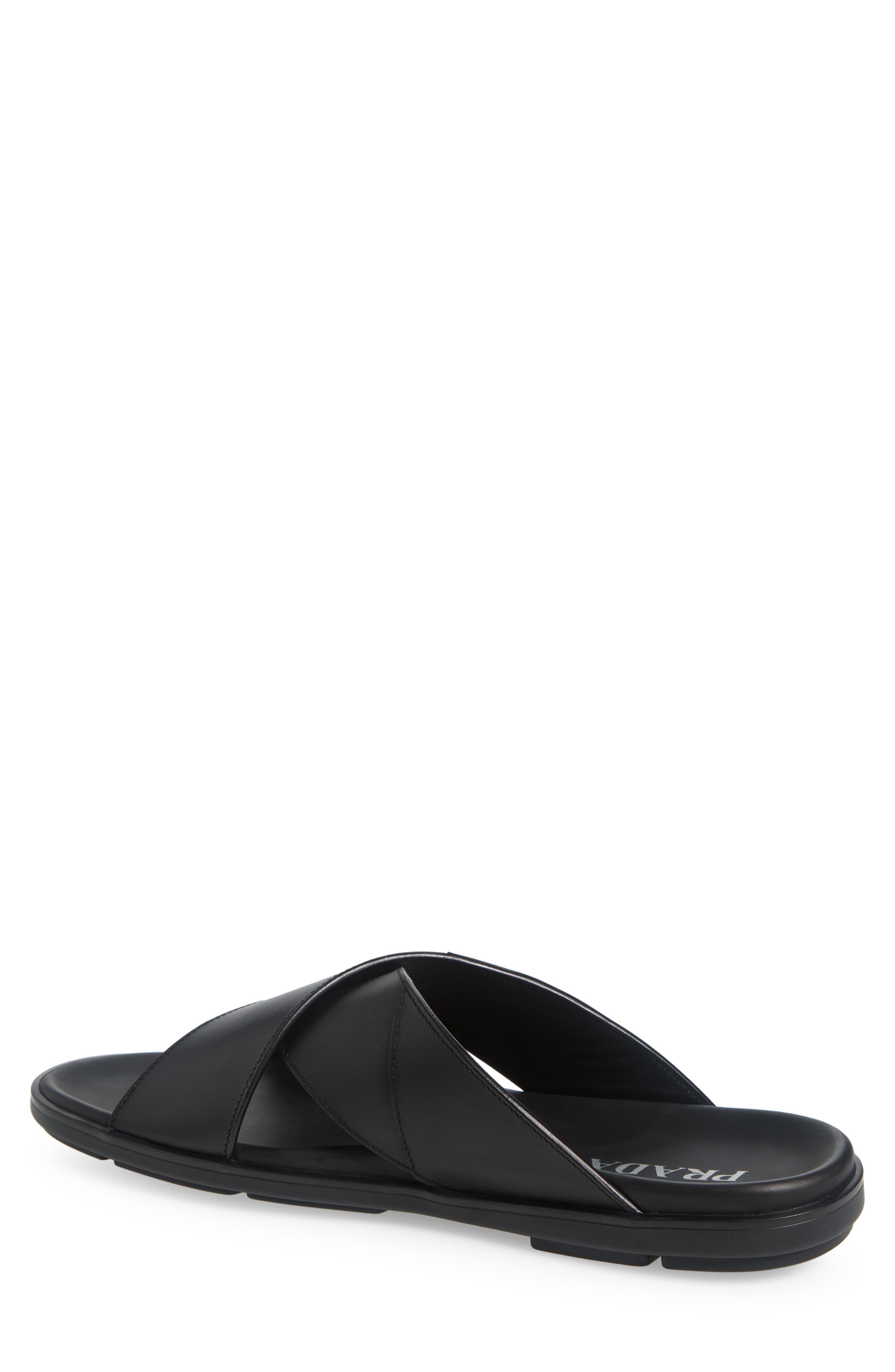 Prada Sandali Slide Sandal in Nero at Nordstrom - 2