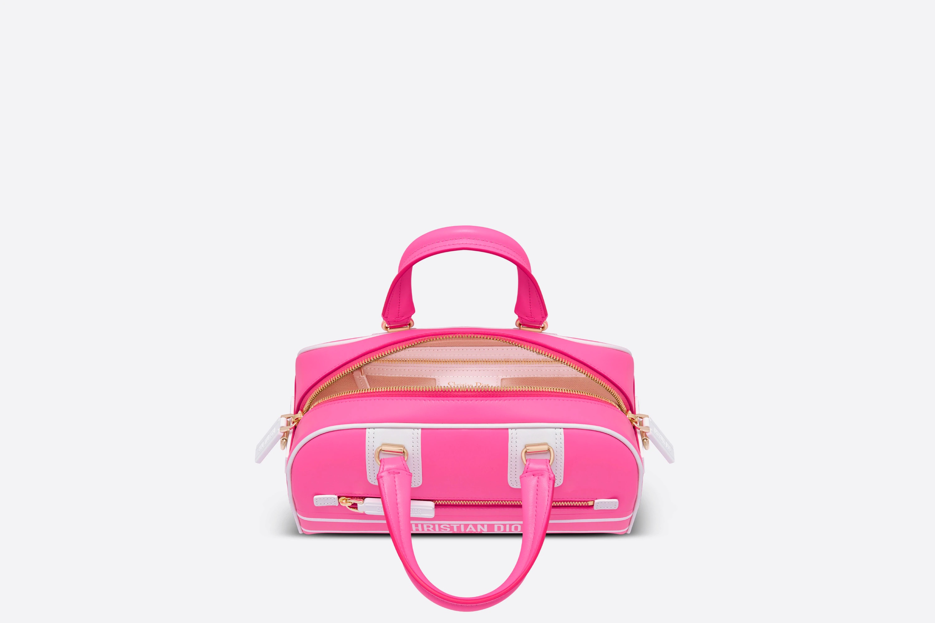 Small Dior Vibe Zip Bowling Bag - 3