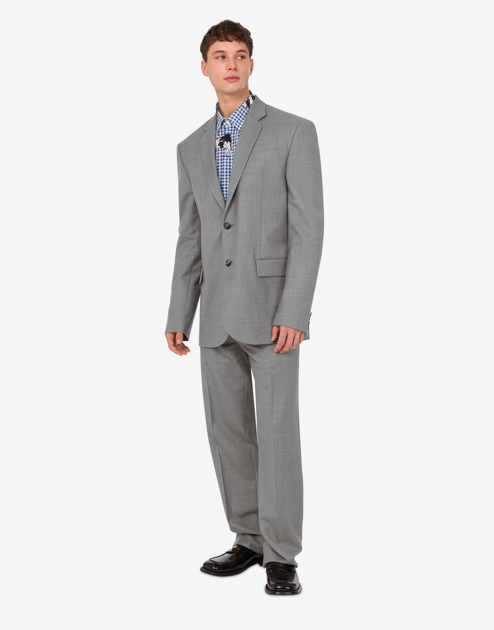 WOOL CANVAS PANTS - 4