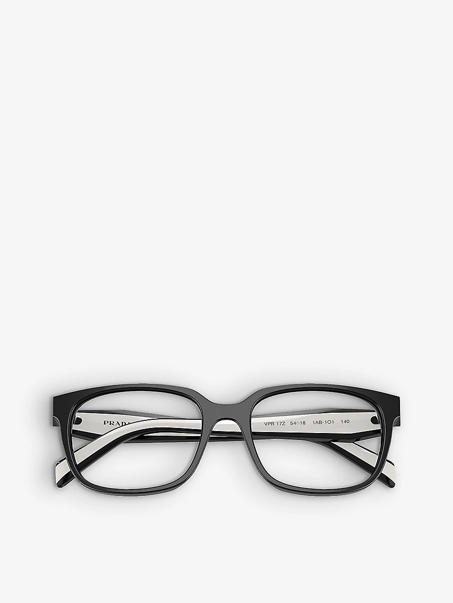 PR 17ZV rectangle-frame acetate glasses - 5