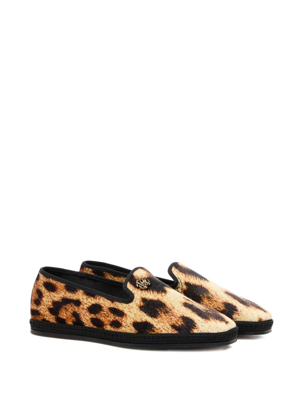 leopard-print loafers - 2