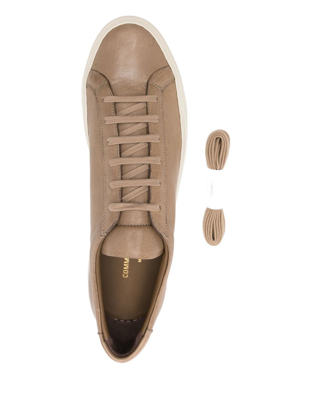 leather sneakers - 4