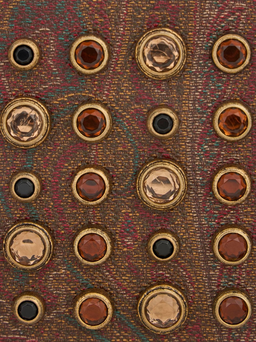 paisley jewl-studs mini bag - 5