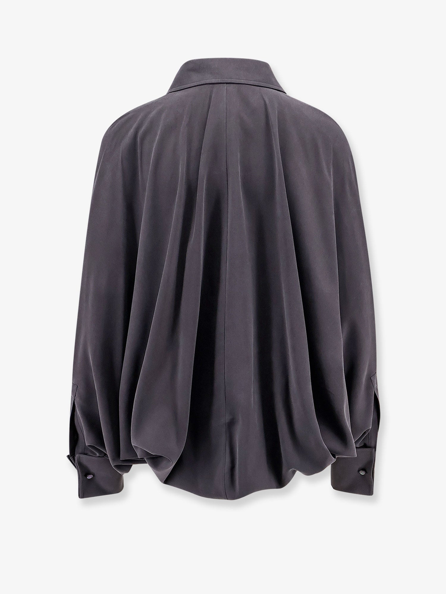 Tempo Silk Shirt With Body Detail - 2