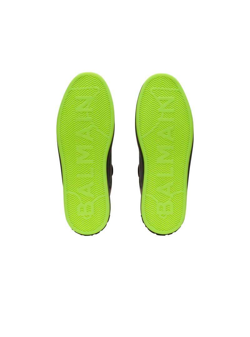 B-Court Flip trainers in calfskin and suede 4