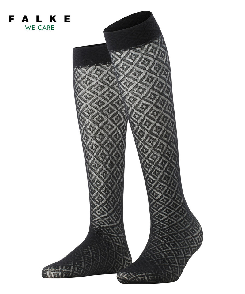 Tessellating 25 DEN Women Knee-high socks 1