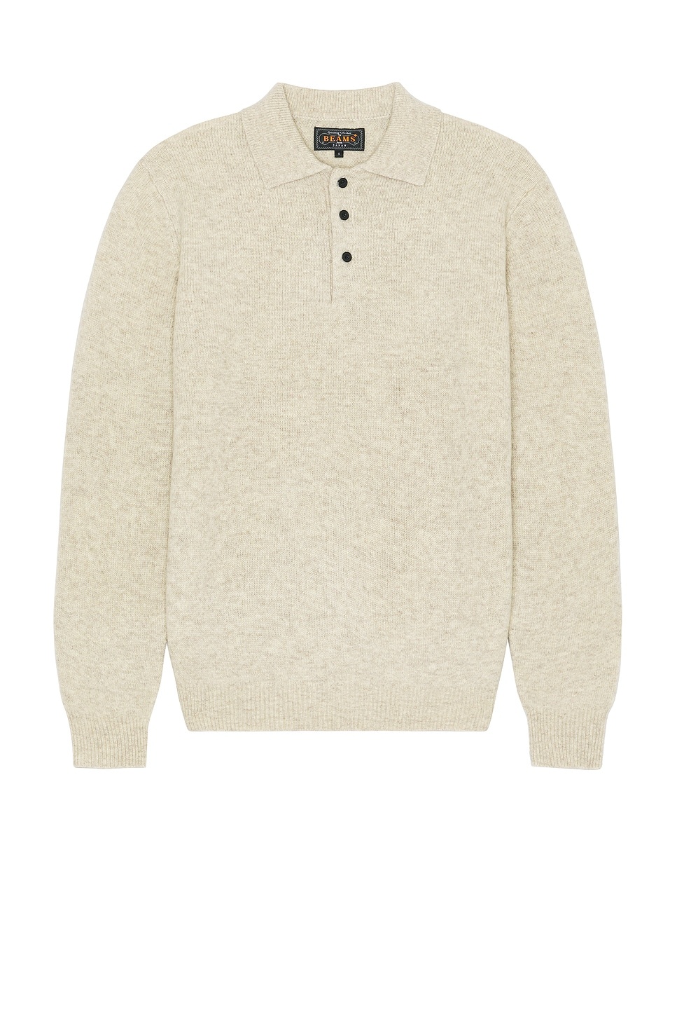 Knit Polo 9g Sweater - 1